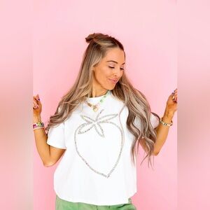 NEW Berry Sweet Crew Neck Tee